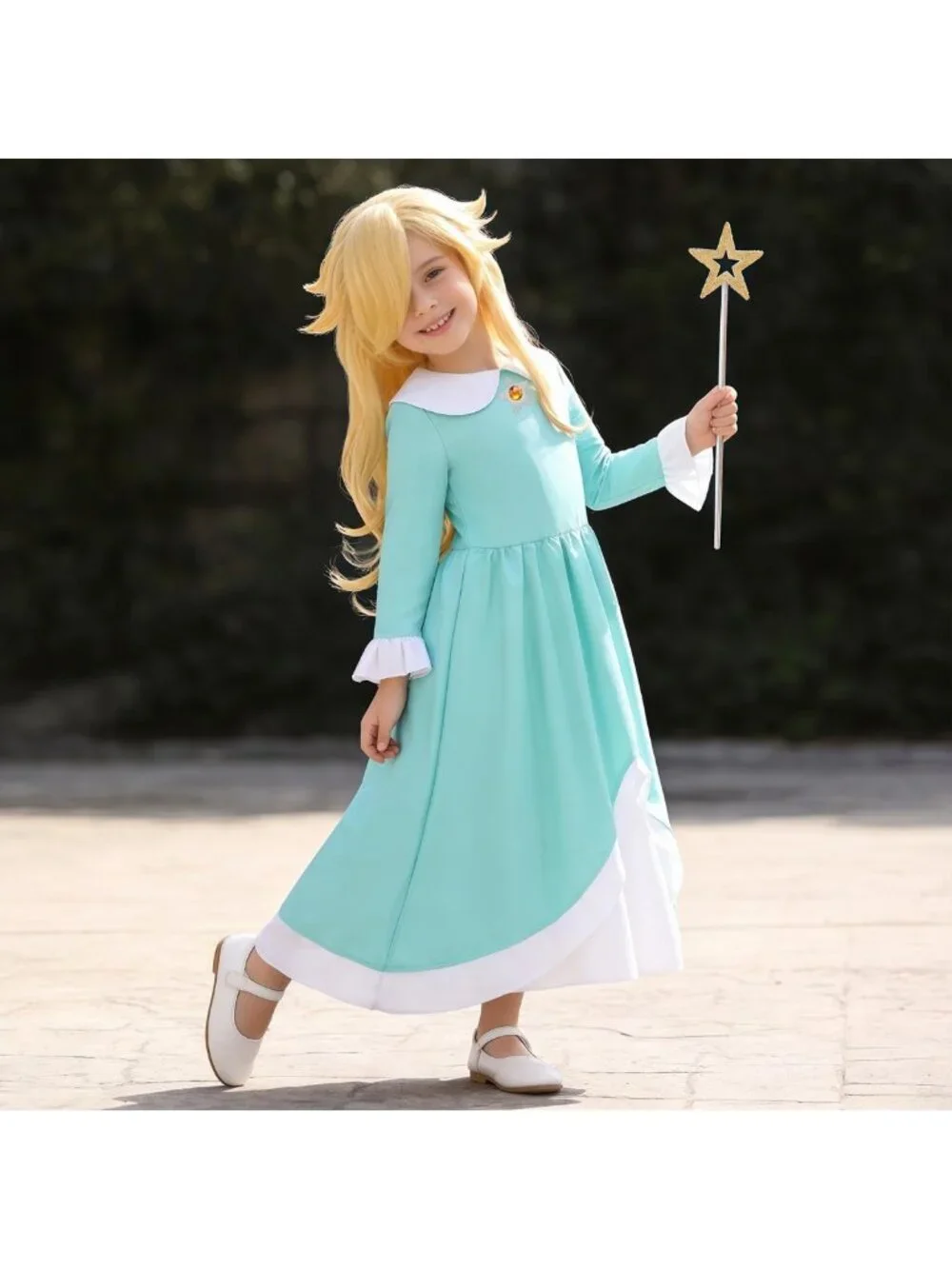 Royal Princess Costume for Kids - Girls Dress with Accessories Set, Fairy Tale